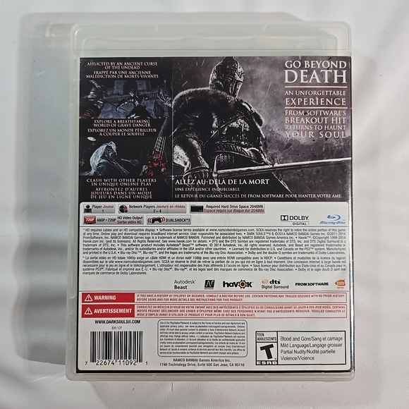 Sony Dark Souls II for PS3 - Gray and Black - Picture 7 of 8
